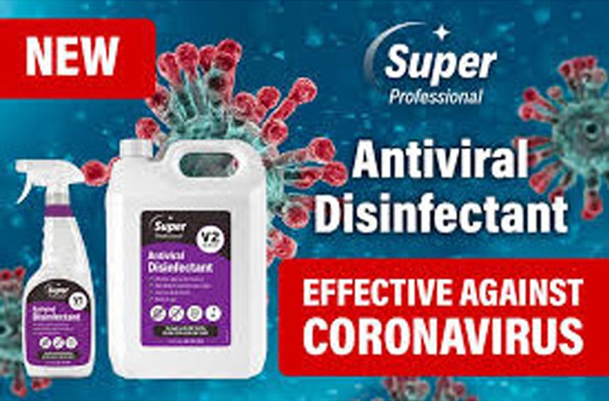 Image showing the new trigger spray antiviral disinfectant, effective against coronavirus.