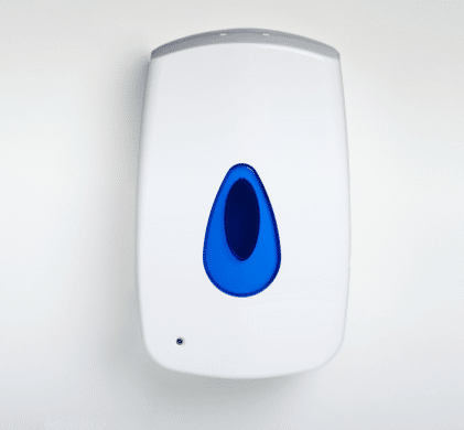 Image of an automatic modular refillable hand sanitiser dispenser