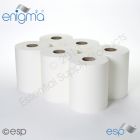 White Airlaid Centrefeed 1ply -  50m x 6