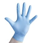 Shield Blue Niltrile Powder Free Gloves x100
