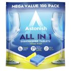 Astonish Lemon Fresh Dishwasher Tablets x100