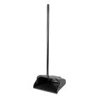Dustpan - Lobby Black with Long Handle (Dustpan Only) Dustpan - Lobby Black with Long Handle (Dustpan Only)
