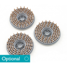 Truvox Crimped Bronze Wire Brushes x3