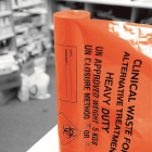 Orange Hvy Duty 90L Clinical Sack x100
