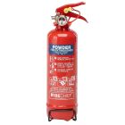 Fire Extinguisher Powder 0.6kg c/w bracket