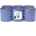 Essentials Blue Centrefeed Roll 120M x6