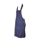 Striped Cotton Apron Striped Cotton Apron