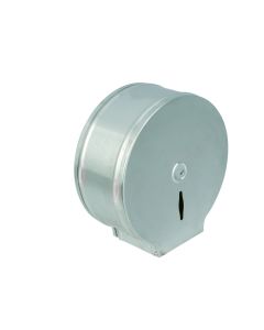 Jumbo Toilet Roll Dispenser Satin Stainless Steel