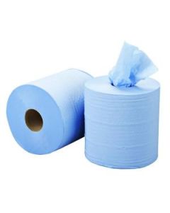 Blue Recycled Centrefeed x6 (1 case) Blue Recycled Centrefeed x6 (1 case)