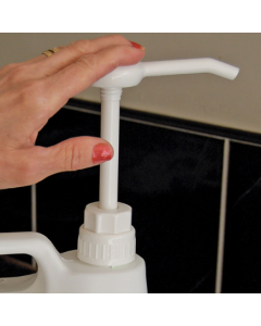 Dosage Pump 38mm Closure 30ml Dose White