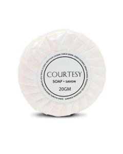 Courtesy Individually Pleat-Wrapped 20gm Soap x200