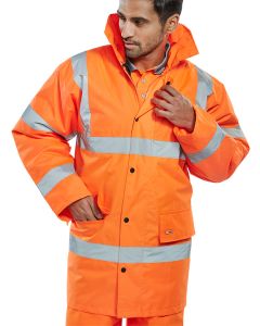 Hi-Vis Constructor Traffic Jacket