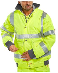 Hi-Vis B-Dri Super Bomber Jacket