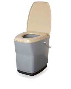 Elsan Bristol Portable Toilet Grey/Cream Elsan Bristol Portable Toilet Grey/Cream