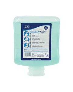 Deb Hair and Body Wash 1Ltr x6 Deb Hair and Body Wash 1Ltr x6