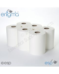 White Airlaid Centrefeed 1ply - 50m x 6 White Airlaid Centrefeed 1ply - 50m x 6