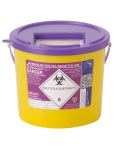 Sharps Bin Purple Top Lid