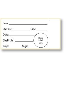Shelf Life Day Dot Label x500