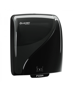 Lucart Identity Autocut Hand Towel Dispenser Black