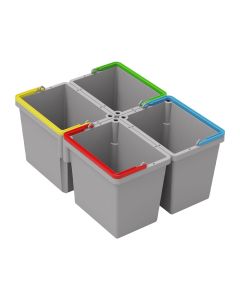 Numatic Swing Bucket 5L x4 R/B/G/Y