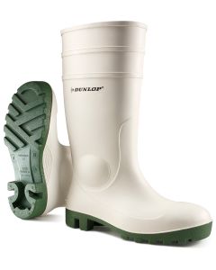 Dunlop White Safety Wellington Boot