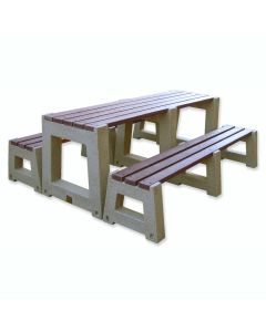Imperial 6 Person Table & Bench Set