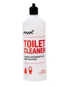 PVA Toilet Descaler Booster 1Ltr Bottle Only - PVA C10
