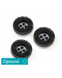 Truvox Crimped Wire Brushes x3 for use with R48/HD - 11-2041-0500