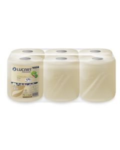 EcoNatural Dairy 2Ply Wiper Roll x6