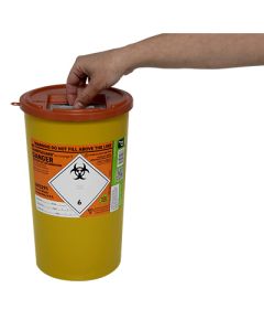 Sharps Bin Orange Top Lid