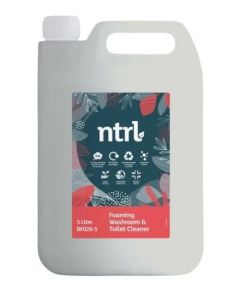 NTRL Foam Washroom & Toilet Cleaner 5L NTRL Foam Washroom & Toilet Cleaner 5L