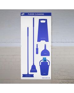 Floor Cleaning Shadow Board