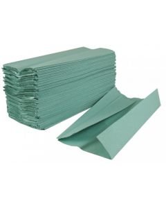 Hand Towels Interfold 1ply Green/Blue x 3600 ****IN STOCK****