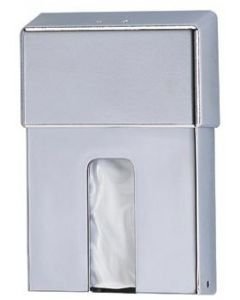 Sanitary Disposal Bag Dispenser Bright S/S