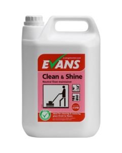 Evans Clean and Shine Floor Maintainer x5 Litre - A078EEV2