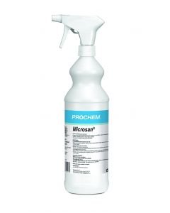 Prochem Microsan Antimicrobial M/S Sanitiser & Cleaner 1 Litres Spray - Effective Against Coronavirus