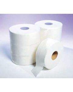 Maxi Jumbo Pure Tissue Toilet Rolls - 3inch Core 400M x 6 rolls PD01/3"