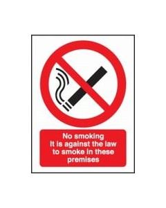 No Smoking Sign Self Adhesive "No Smoking premises