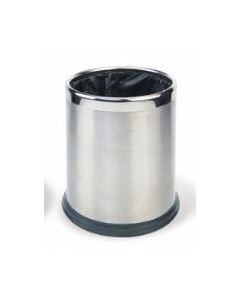 Round Waste Basket 10L Stainless Steel