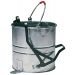 10 Litre Galvanised Steel Bucket Roller Operated