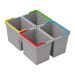 Numatic Swing Bucket 5L x4 R/B/G/Y