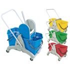 Bucket Double Mopping Trolley 25L (Wringer Sold Separately)