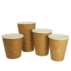Vegware Eco Single Wall Hot Cups x 1000